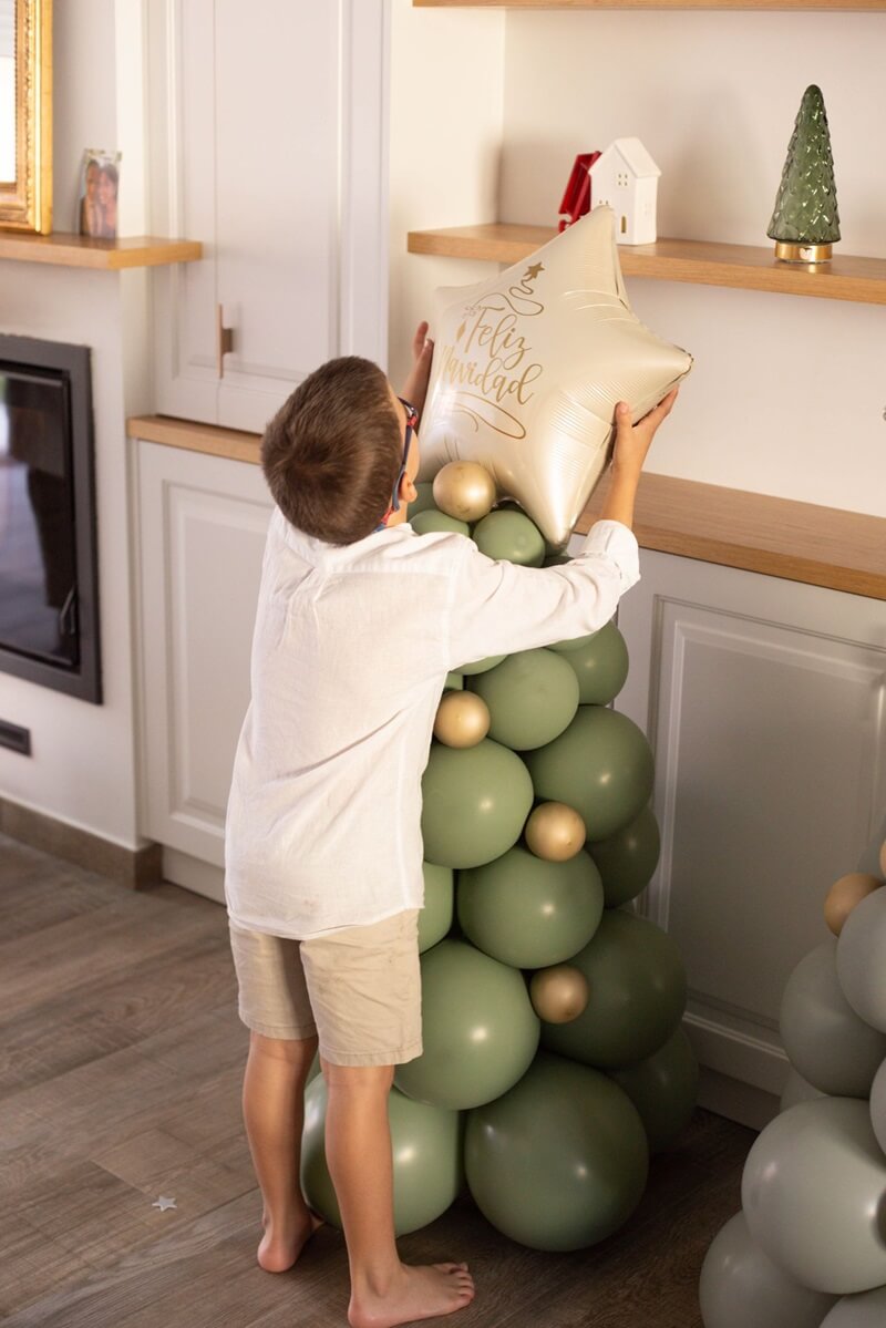 Letrero De Neón LED Con Árbol De Navidad - Personalizable, Decoración Navideña Interior, Envío Desde España